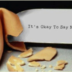 It’s OK to say no