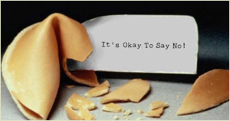 It’s OK to say no