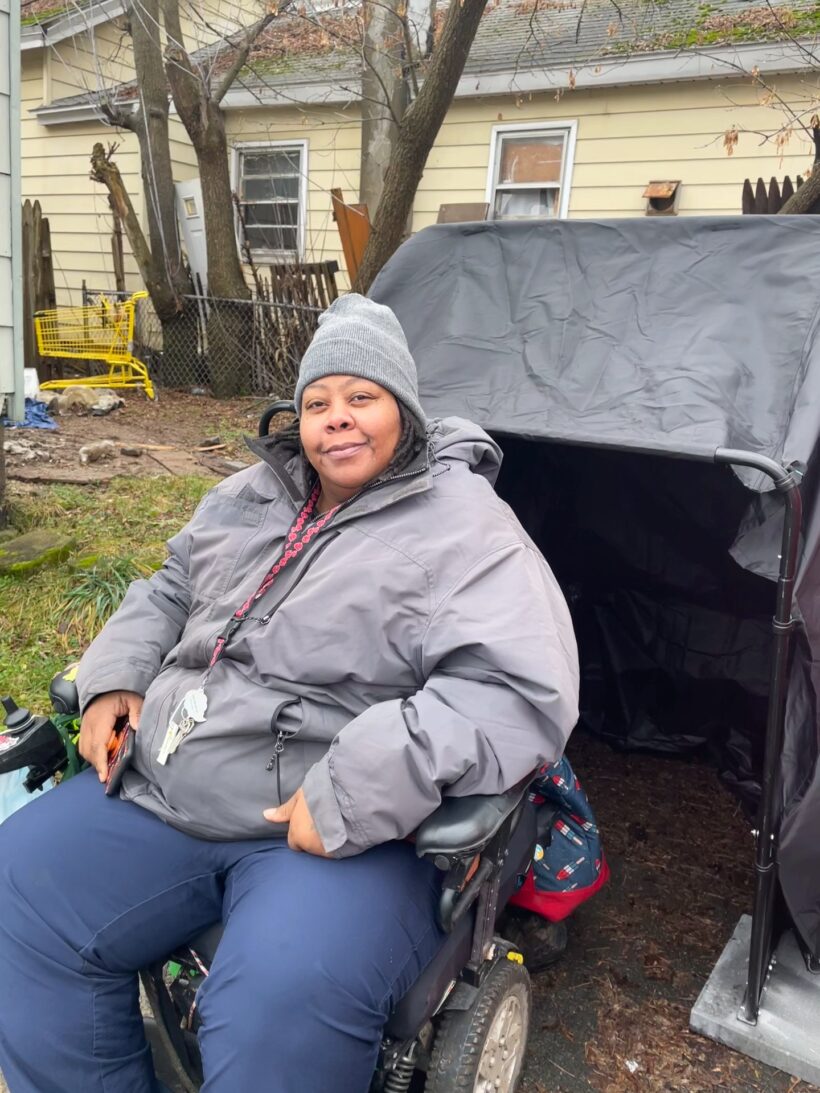 Protective Shelter for Motorized Wheelchair